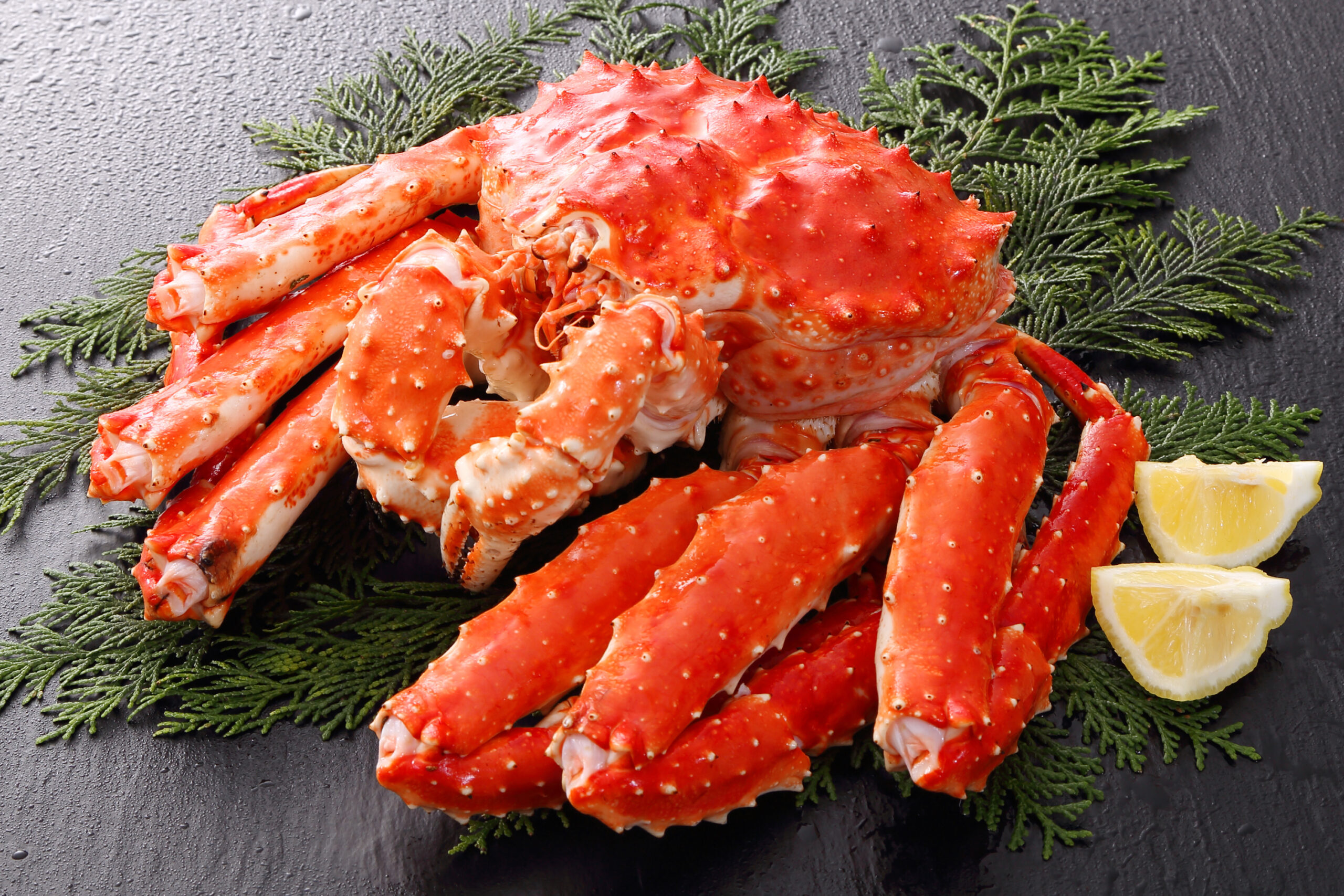 北海道紋別加工ボイルたらば姿01